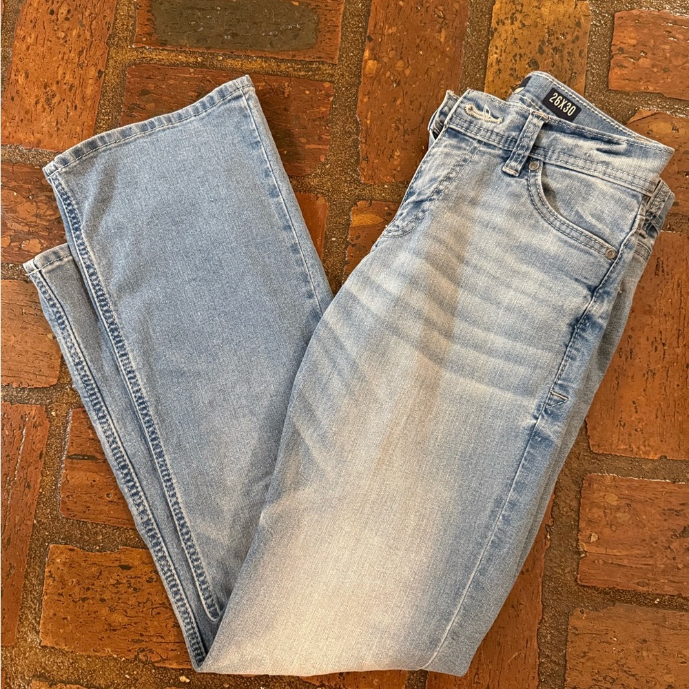 Reclaim Women's Denim Boot Leg Jeans - Light Blue